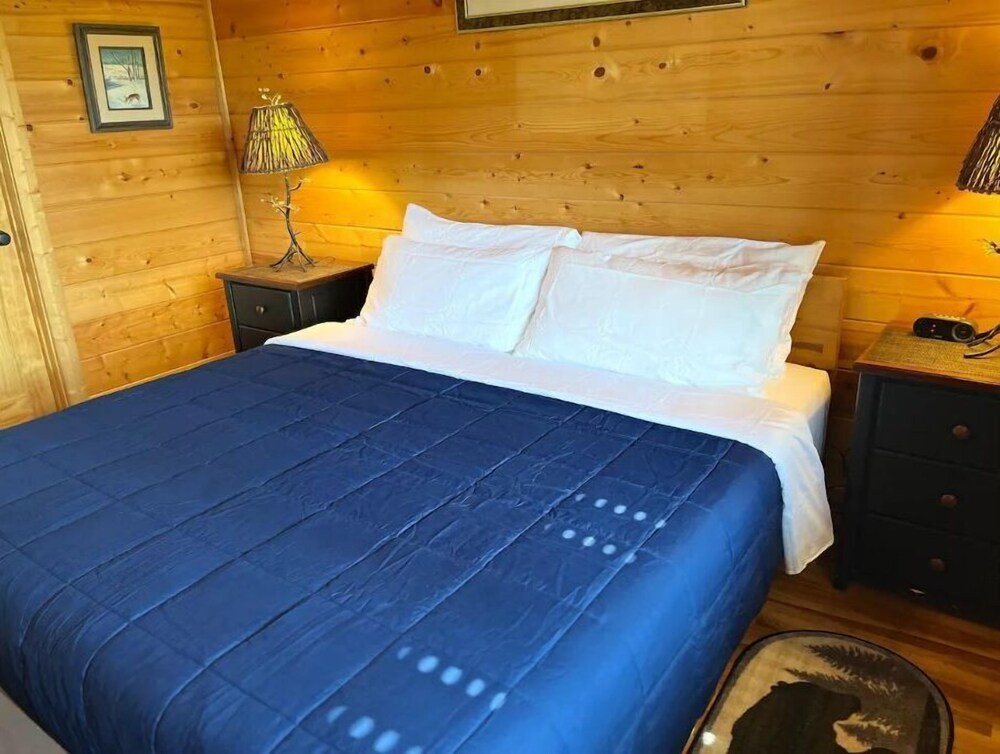 Panoramic Mountain View Log Cabin in North Mountains Mineral