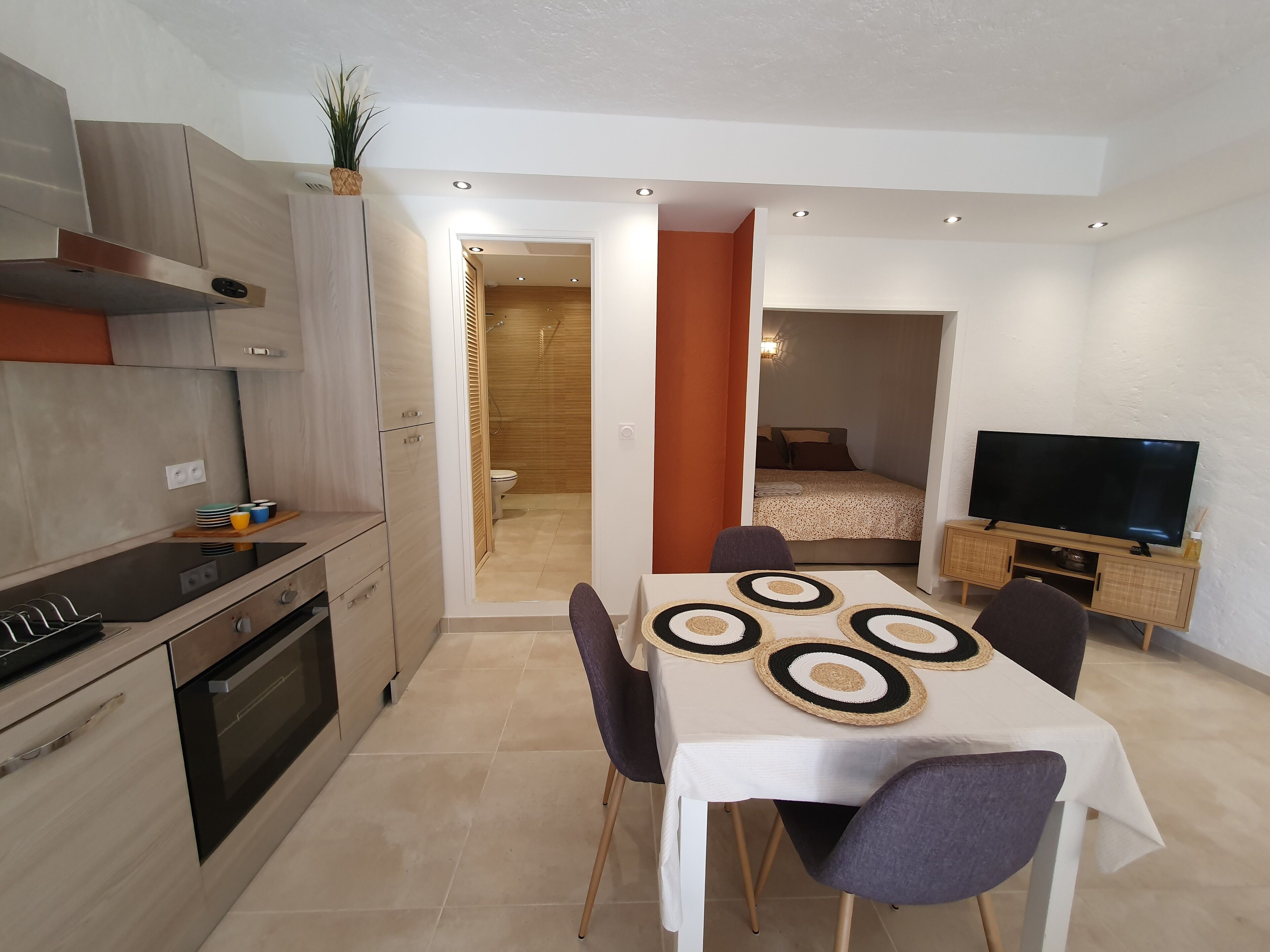 Appartement Port Grimaud à 30m de la Plage