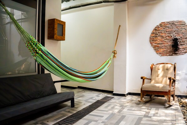 Enceinte de l’hébergement