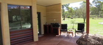 Secluded Off-Grid Rammed Earth Cabin