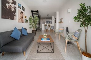 Living area - Charming loft in the heart of Centro (Cartagena de Indias)