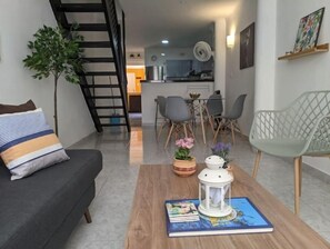 Living area - Charming loft in the heart of Centro (Cartagena de Indias)