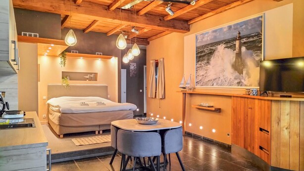 1 غرفة نوم وسرير سفر وواي فاي مجانًا وملاءات أسرّة