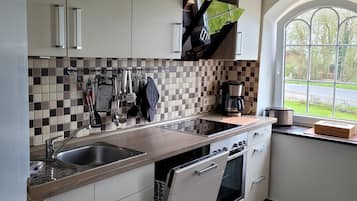 Kühlschrank, Herdplatte, Geschirrspüler