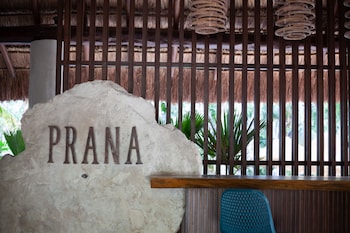 Hotel entrance and lobby at Prana Boutique Hotel