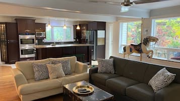 Smart TV, video games, DVD player, books