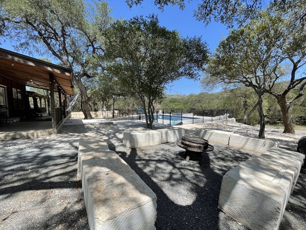 Terrace/patio - Hidden Jewel near the Frio (Concan)