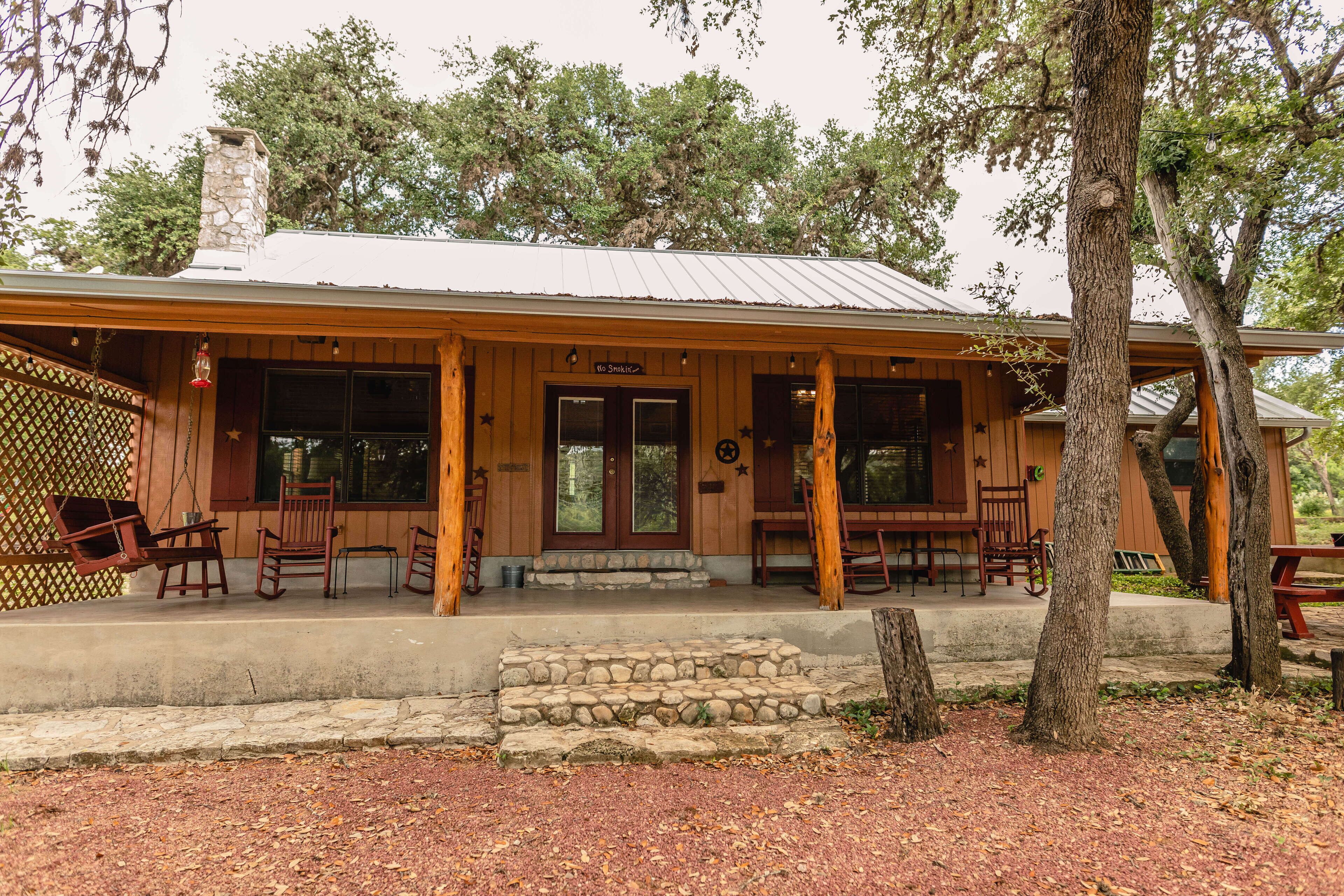 Quaint home nestled in the heart of Concan Texas!
