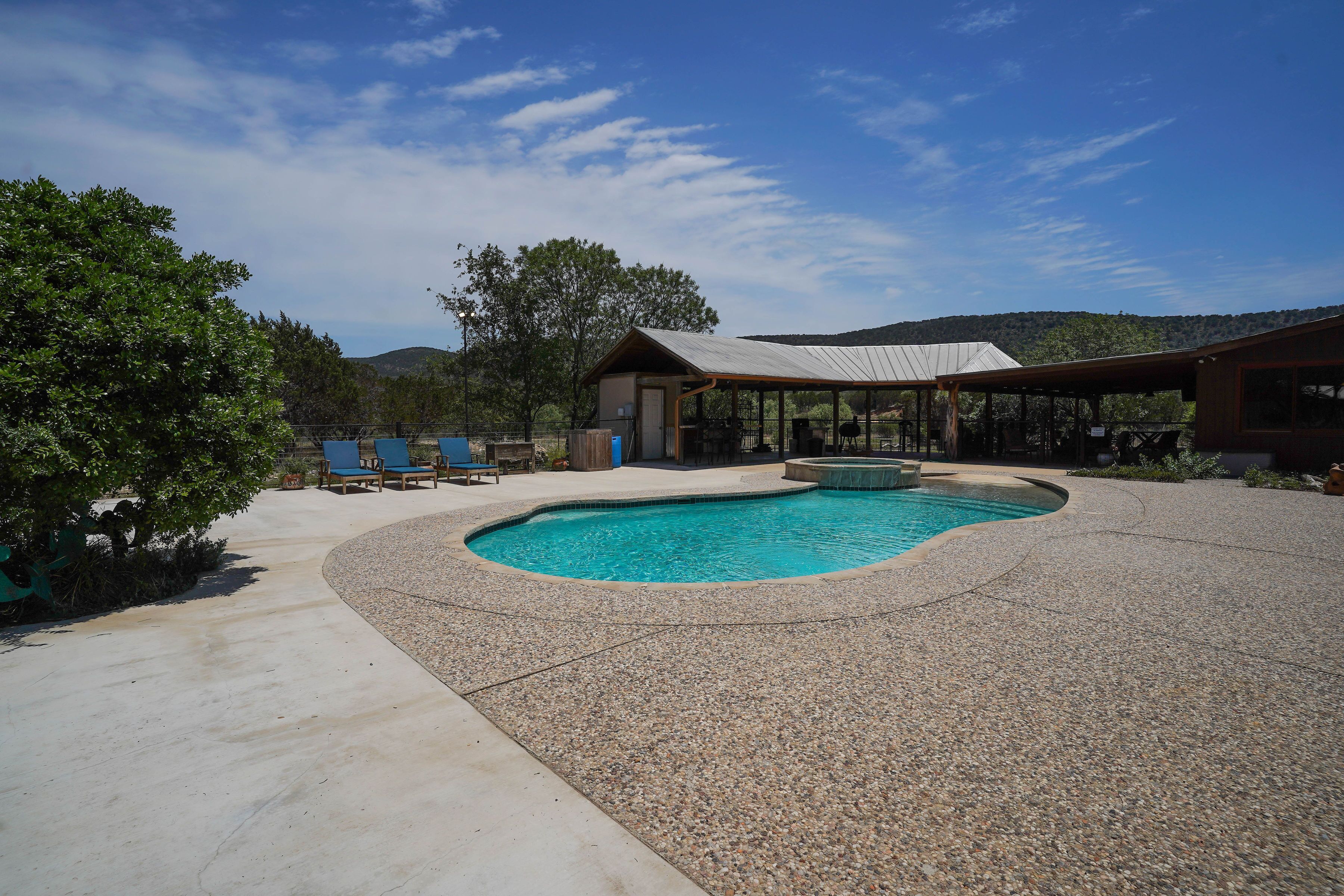 Secluded home with Pool and Hot Tub