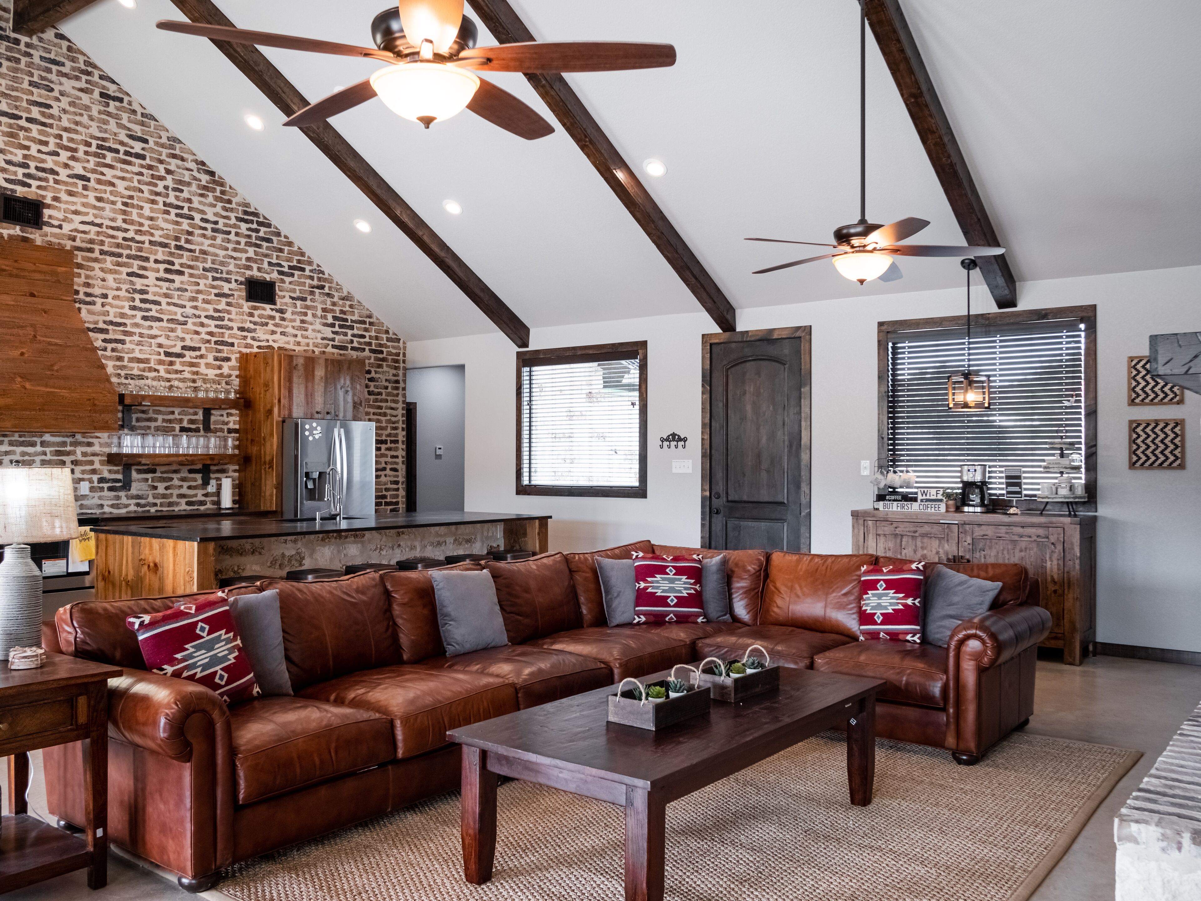 Custom Home with high end finishes, located in the beautiful Golf Course