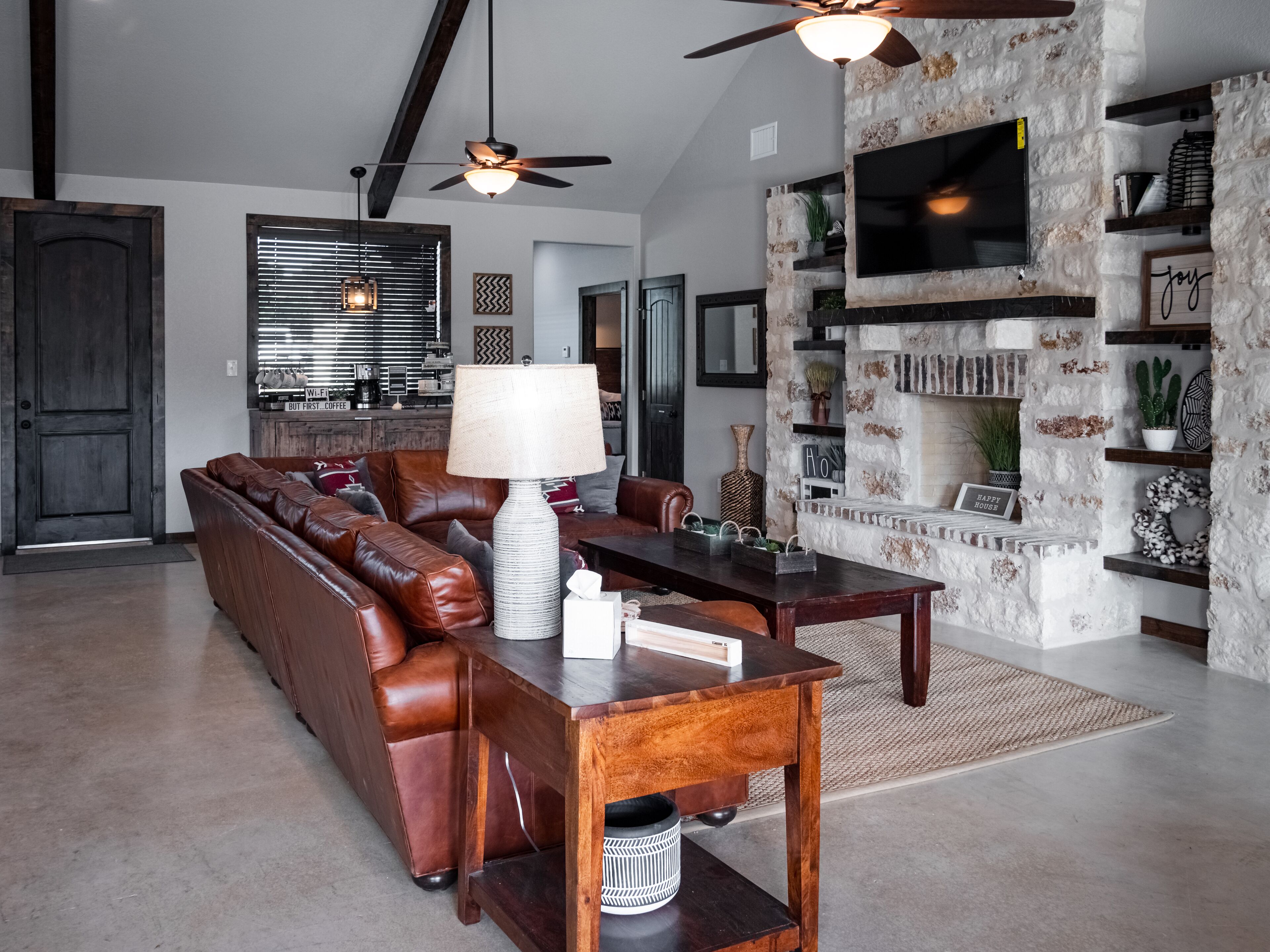 Custom Home with high end finishes, located in the beautiful Golf Course