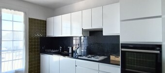 Apartment with large plot