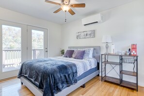 Maison, plusieurs lits, bain Ă remous, vue fleuve | 3 chambres, bureau, Wi-Fi gratuit, draps fournis