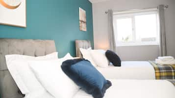 Ferienhaus | 3 Schlafzimmer, Bügeleisen/Bügelbrett, kostenloses WLAN, Bettwäsche