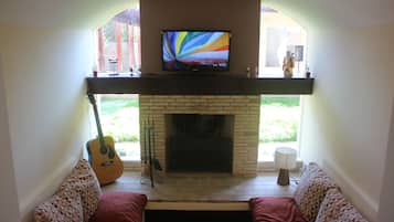 Área de estar no saguão