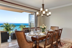 Sophisticated yet simple, perfect for intimate or festive gatherings - Honua Kai | Oceanfront 3 BR | Ocean Front w BBQ | Car Incl. w/ 6+ Nights | HKK-451 by KBM (Lahaina)