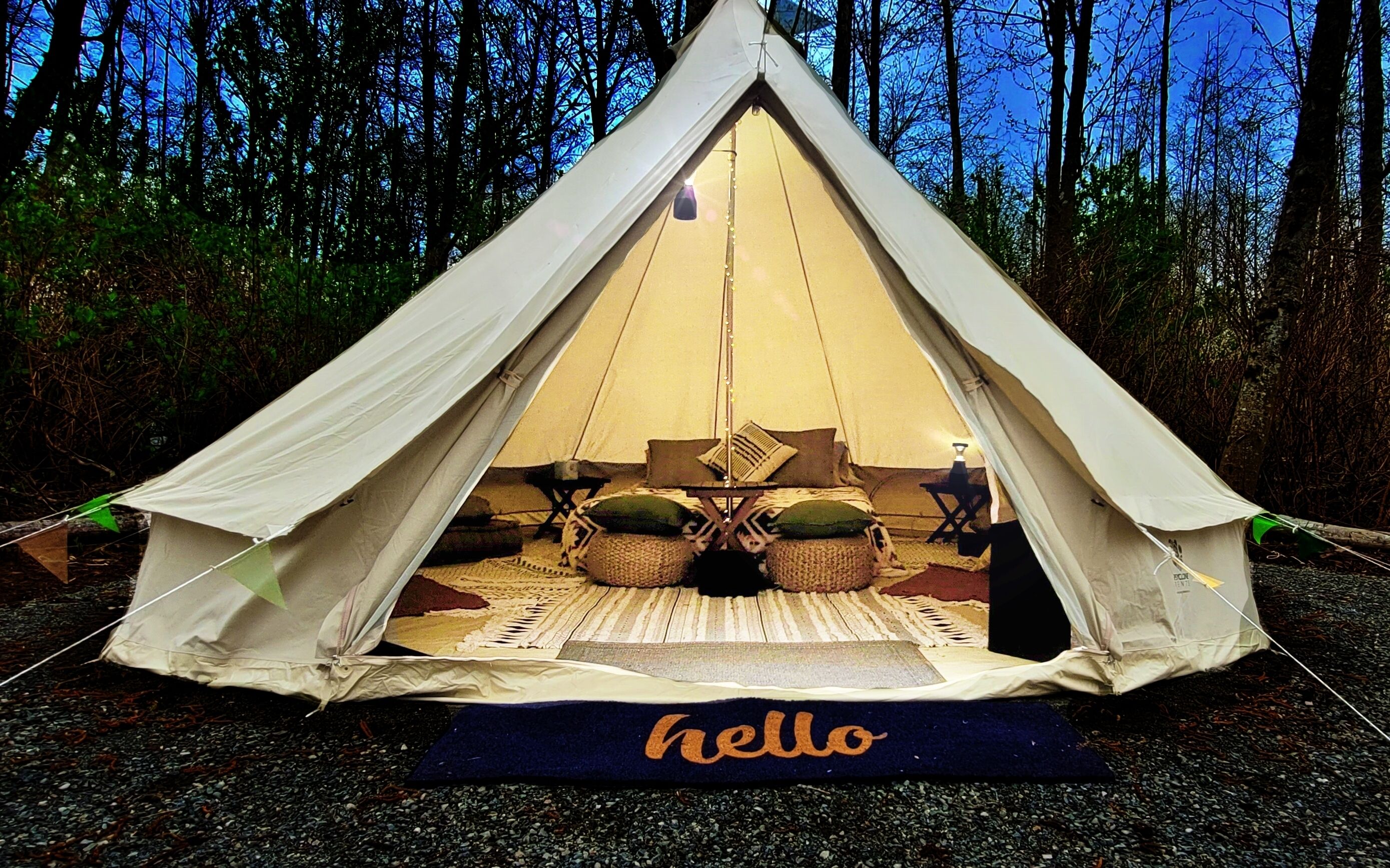 Hideaway Glamping Tent