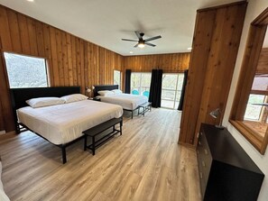 6 bedrooms, iron/ironing board, free WiFi, bed sheets