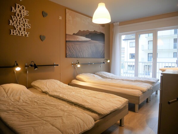 3 soverom, strykejern/-brett og wi-fi (inkludert)