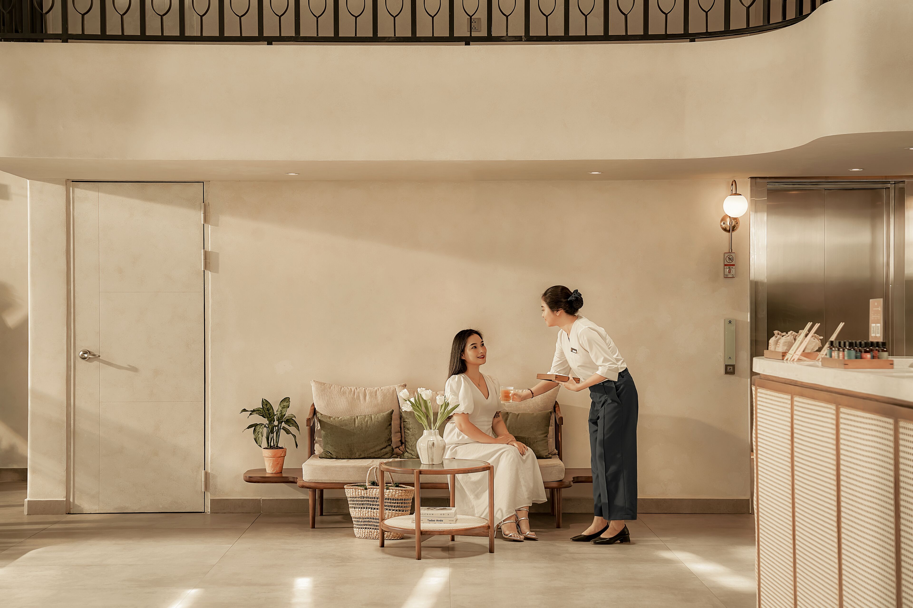 منطقة الاستقبال