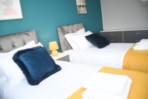 3 間睡房、熨斗/熨衫板、Wi-Fi、床單