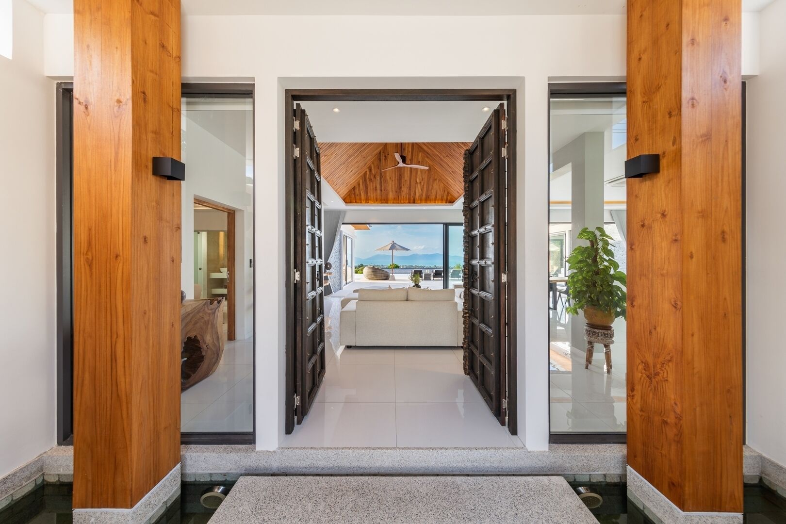 Entrada da propriedade