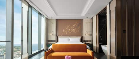 Premium bedding, down comforters, minibar, individually decorated