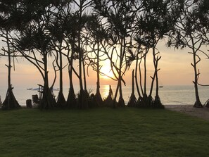 Panoramic Studio, Beach View, Beachside | Courtyard view