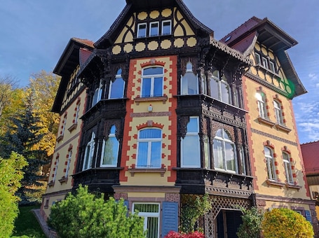 Exterior. Villa "Rochlitz" with Private Garden & Wi-Fi