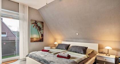 Appartement « MĂŒnsterland Stadtlohn » avec balcon et Wi-Fi