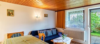 Appartement "Müller" avec vue sur les montagnes, jardin et Wi-Fi