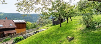 Ferienwohnung "Müller" mit Bergblick, Garten und WLAN