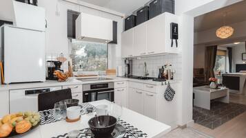 Kühlschrank, Ofen, Geschirrspüler, Toaster