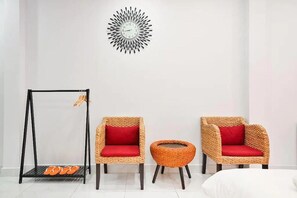 In-room safe, blackout curtains, iron/ironing board, free WiFi