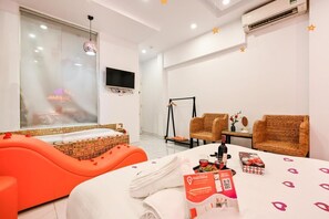 In-room safe, blackout curtains, iron/ironing board, free WiFi