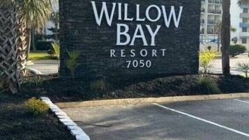 Fachada de la propiedad