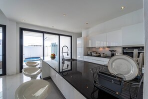 Villa | Private kitchen | Cookware/dishes/utensils - Modern Large 2 Bedroom Pool Villa - PV2 (Hua Hin)