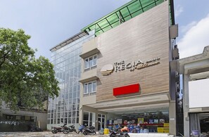 Majoituspaikan julkisivu