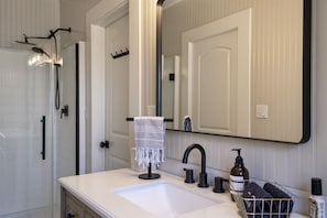 Hair dryer, towels