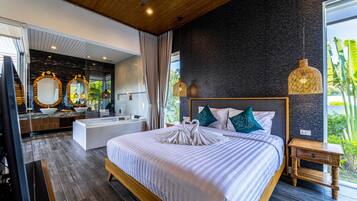 Villa Deluxe | 7 dormitorios, ropa de cama de alta calidad, escritorio