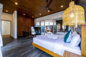Villa Deluxe | 7 camere, biancheria da letto di alta qualità, una scrivania