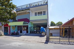 Voorkant van accommodatie