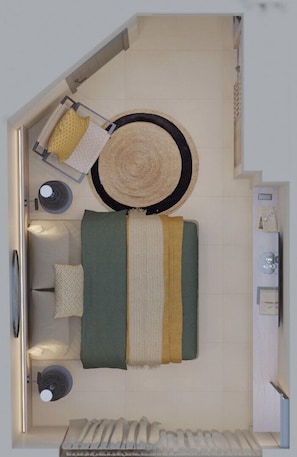 Premium Double Room with Sea | In-room safe, free WiFi