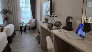 Rom – standard, 2 enkeltsenger | Oppholdsområde