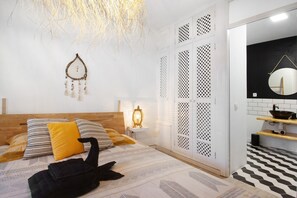 1 soveværelse, strygejern/strygebræt, gratis Wi-Fi, sengetøj