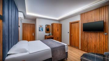 Sábanas de algodón egipcio, ropa de cama de alta calidad y minibar