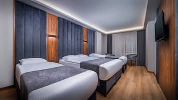 Sábanas de algodón egipcio, ropa de cama de alta calidad y minibar