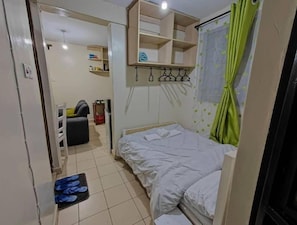 1 Schlafzimmer, Bügeleisen/Bügelbrett, kostenloses WLAN, Bettwäsche