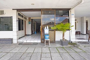 Fachada de la propiedad