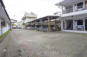 Fachada de la propiedad